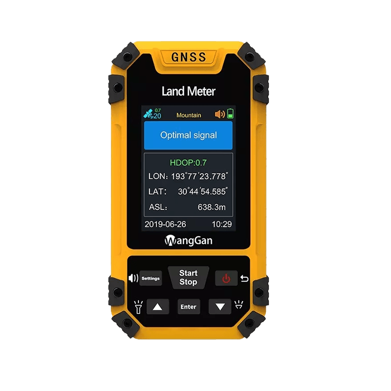 Handheld GNSS Land Meter s4 Yellow