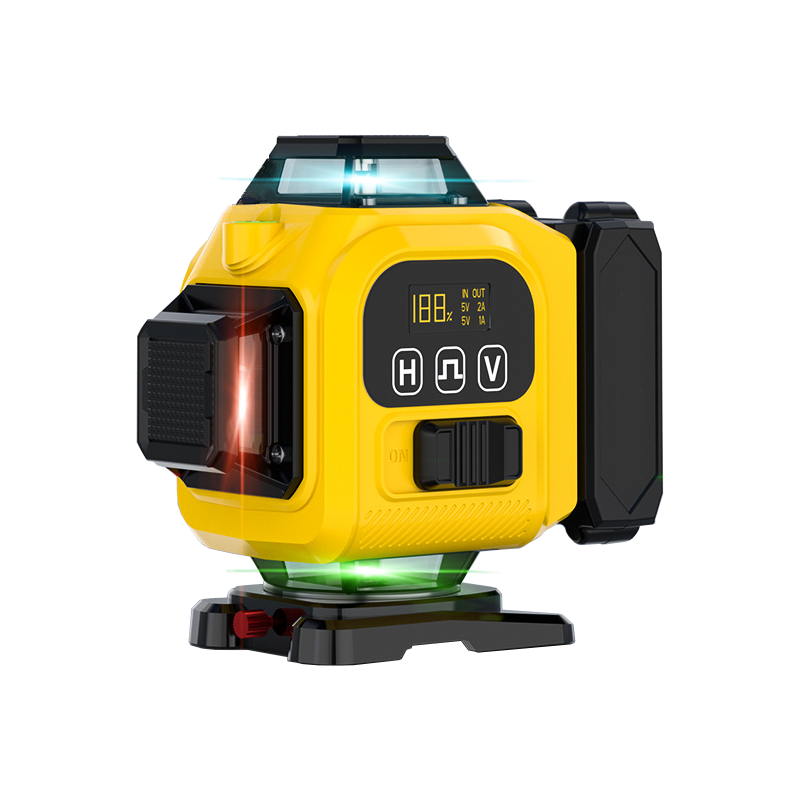 16 Lines 4D Laser Level 360° Self Leveling Four Color Laser