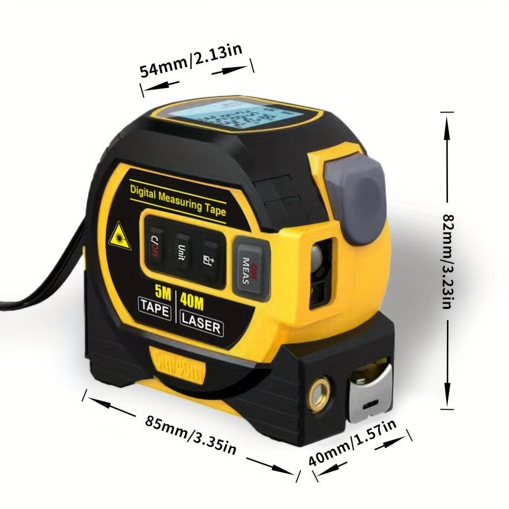 3 in 1 Laser Rangefinder 5m Tape 60m laser