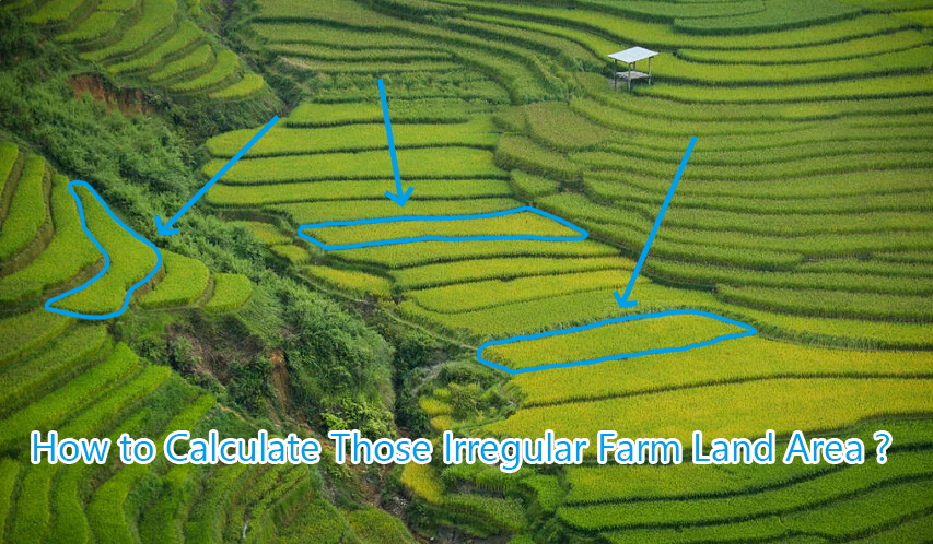 How to Calculate Irregular Farm Land Area？Easy,Affordable