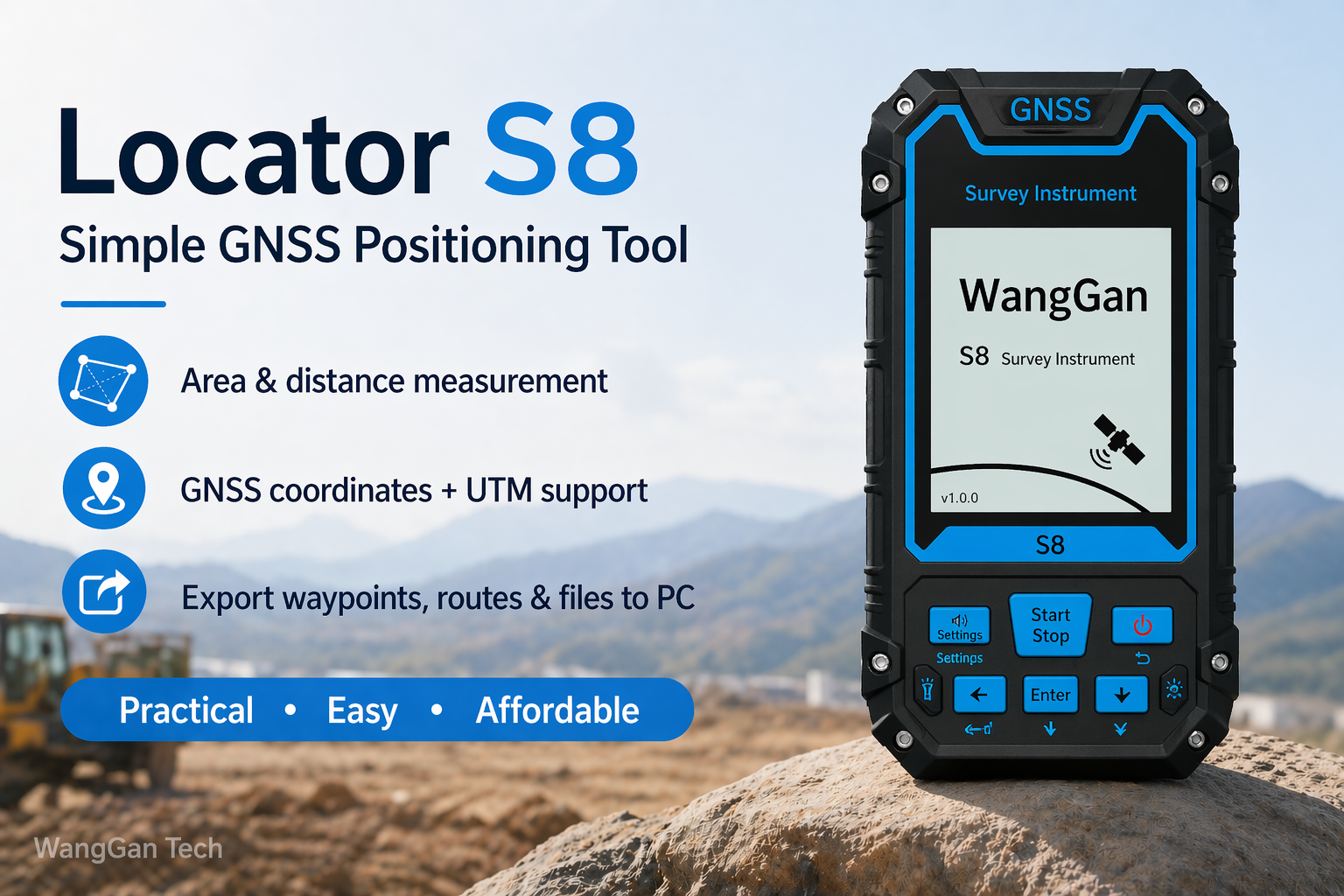 Looking for a simple and affordable GNSS tool? – WG Tech