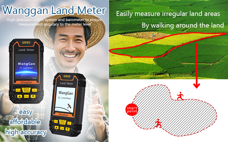 Can Land Be Measured Accurately Without Internet Access?