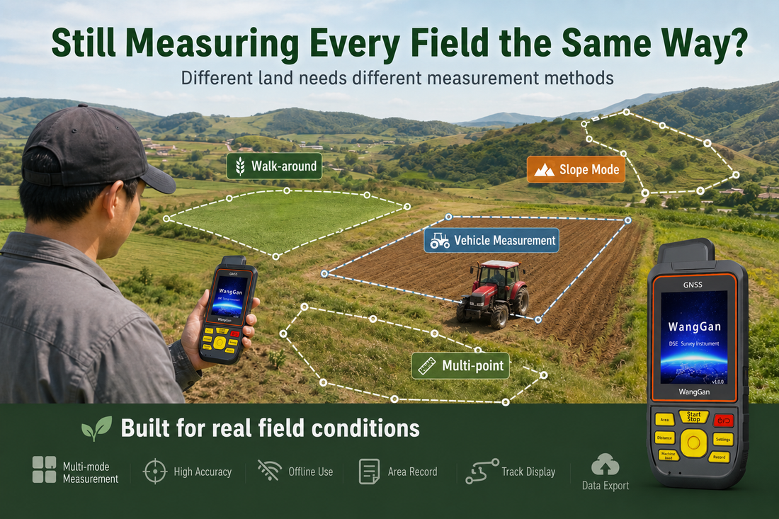 Different Land, Different Measurement Methods