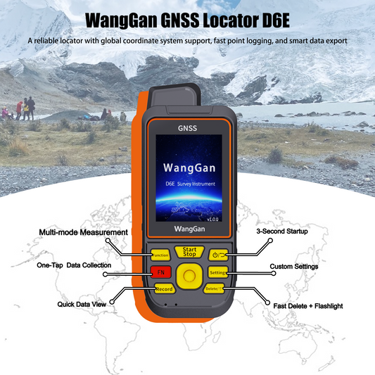 WANGGAN D6E — Your Global Measurement Companion