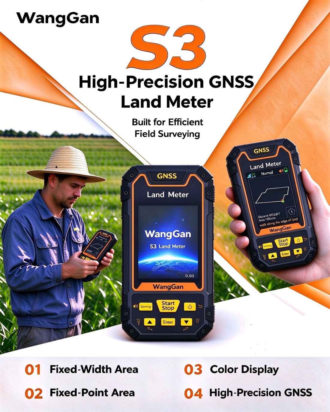 Tired of slow, inaccurate land measurements that hold up your field work ⏳❌？