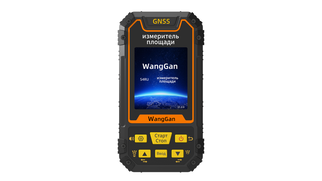 Как подготовить измеритель площади земли Wanggan S4RU к работе