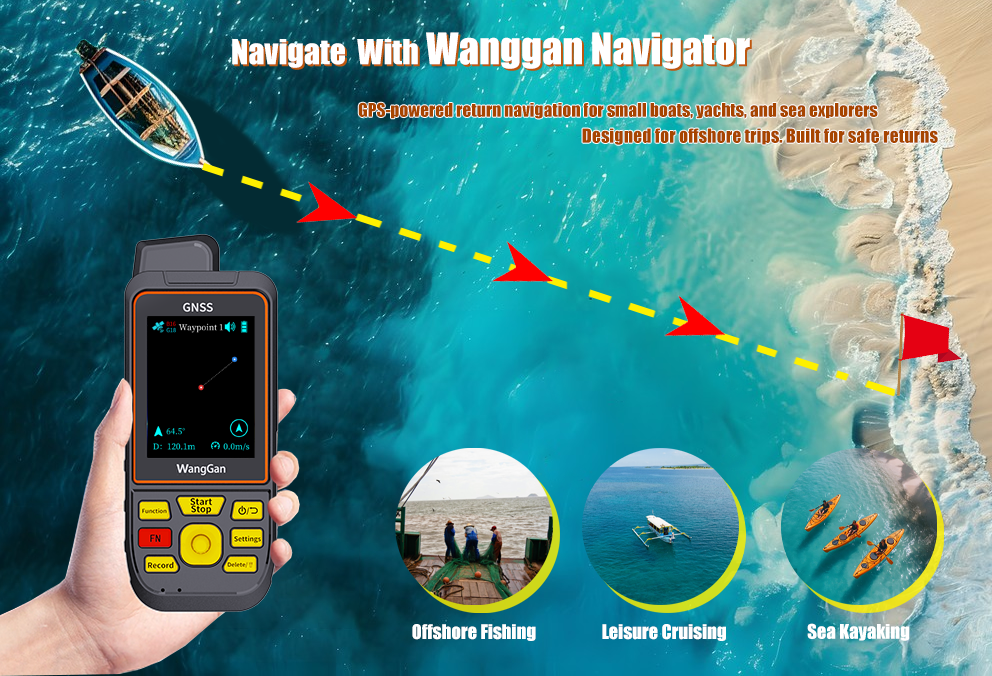 🌊 Sail Out with Confidence, Return Without Worry – Discover Wanggan GPS Tracker’s Offshore Return Feature 🧭