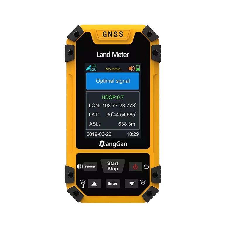 Handheld GNSS Survey Equipment High Accuracy Land Meter s4 Yellow