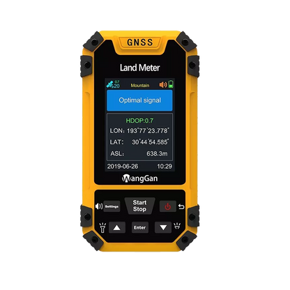 Handheld GNSS Survey Equipment High Accuracy Land Meter s4 Yellow