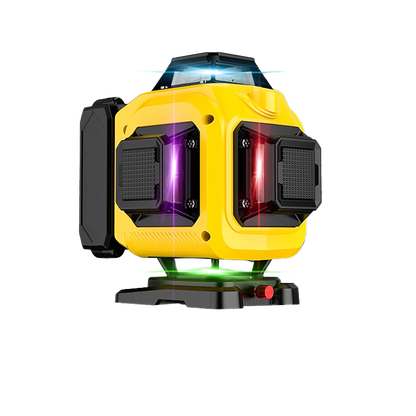 16 Lines 4D Laser Level 360° Self Leveling Four Color Laser