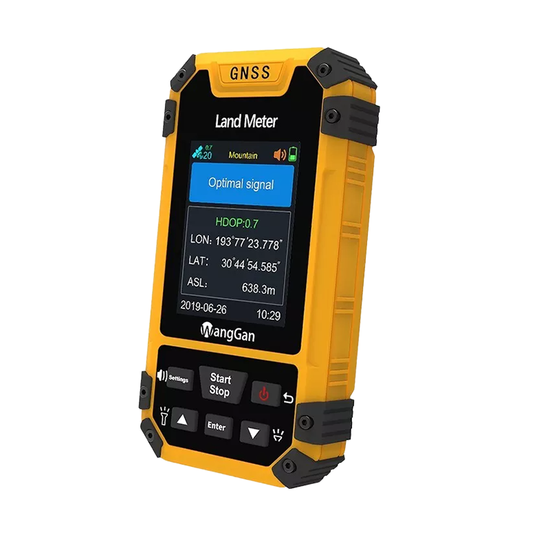 Handheld GNSS Survey Equipment High Accuracy Land Meter s4 Yellow