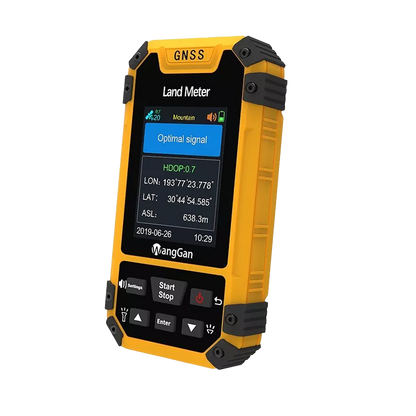 Handheld GNSS Survey Equipment High Accuracy Land Meter s4 Yellow