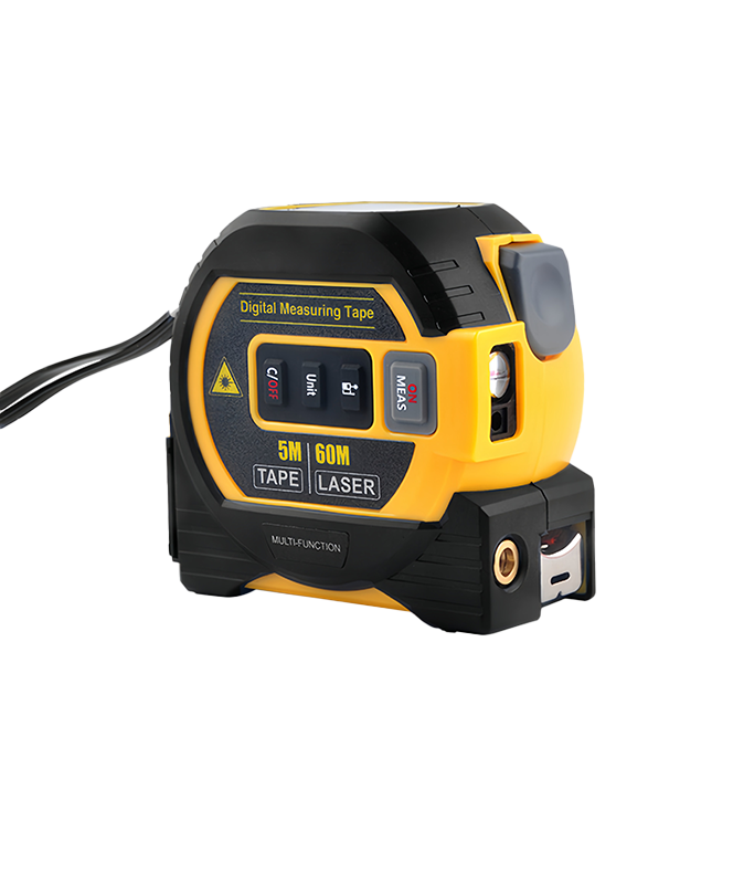 3 in 1 Laser Rangefinder Laser Meter 5m Tape Measure 60m laser