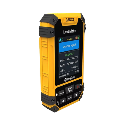 Handheld GNSS Survey Equipment High Accuracy Land Meter s4 Yellow